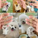 Clear Puppy Hair Memorial Keepsake Capsule Pet's Dog - Image 3