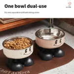Elevated Dog Cat Bowl Stainless steel Food Water Bowls - Image 4
