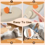 Steam Pet Brush 4-in-1 Massage Dog Steamy Brush Spray Beauty Tangled - Image 4