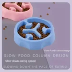 Feeder Cat Bowl Anti-choking Plastic Dog Puzzle Food Bow - Image 5