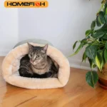 Autumn and Winter Cat Sleeping Bag Semi-enclosed Cat Nest - Image 2