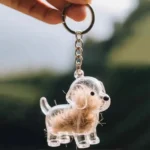 Clear Puppy Hair Memorial Keepsake Capsule Pet's Dog - Image 6